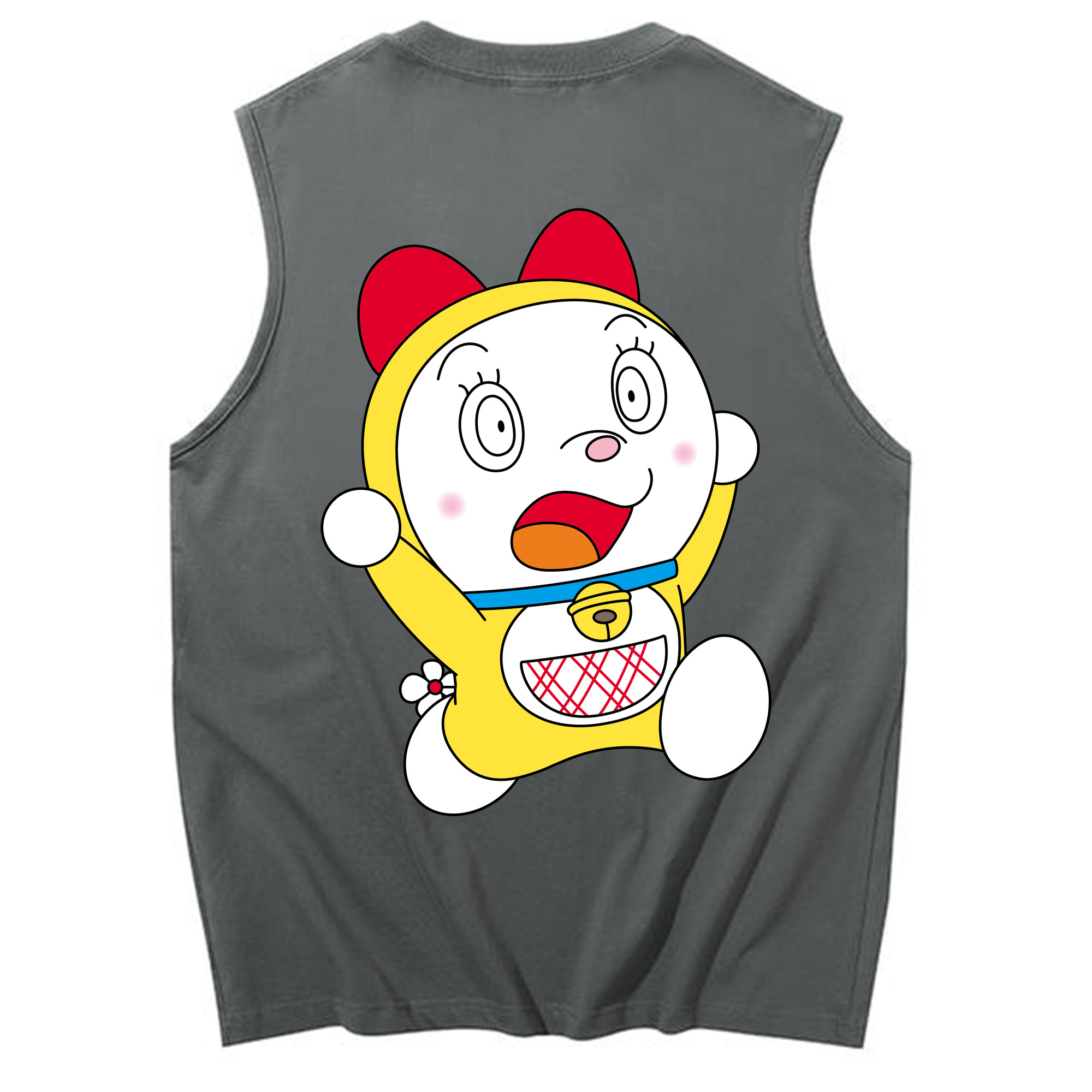 （画像用） ドラえもん ドラミ Doraemon Dorami コットン100％タンクトップ（背面プリント）